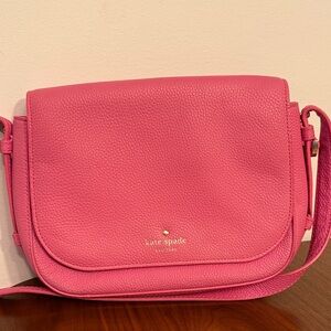 Kate Spade Pink Leather Crossbody Bag